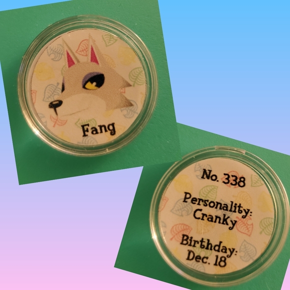 Fan-Made Animal Crossing Amiibo Coin - Picture 3 of 3